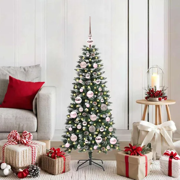 Sapin de Noël artificiel Vert 120 cm PVC, plastique et acier