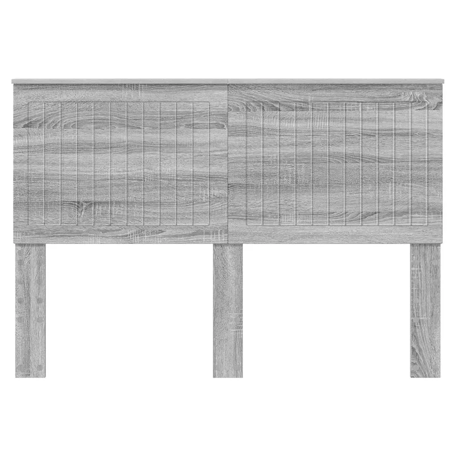 Tête de lit Gris Sonoma 140 cm Bois d'ingénierie - 4