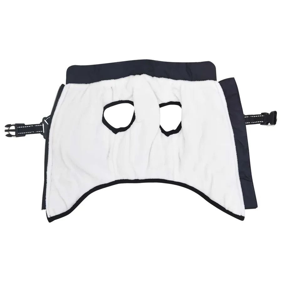 Manteau pour chien Bleu marine L24 Fleece et Polyester - 3