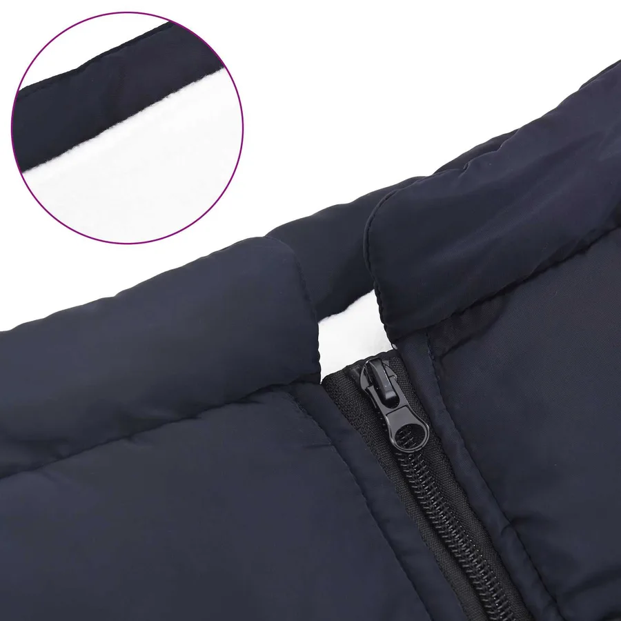 Manteau pour chien Bleu marine L48 Fleece et Polyester - 7