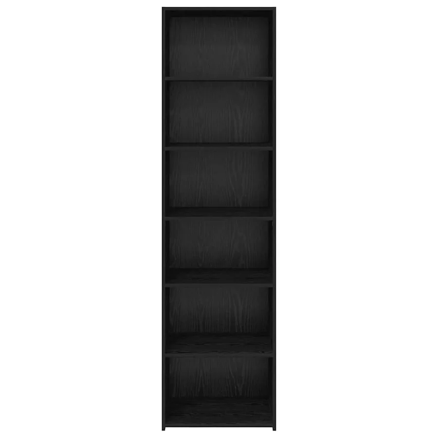 Armoire Chêne noir 50 x 41 x 185 cm Bois d'ingénierie - 5