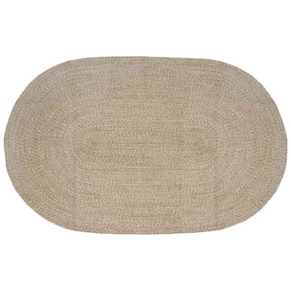 Tapis de surface Blanc 152 x 245 cm Jute