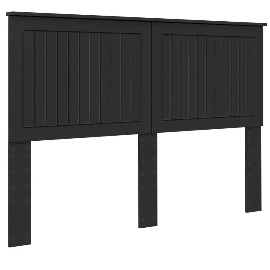 Tête de lit Chêne noir 140 cm Bois d'ingénierie - 2