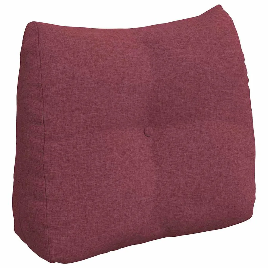 Coussin de Dos Bordeaux 60 x 24 x 50 cm tissu - 2