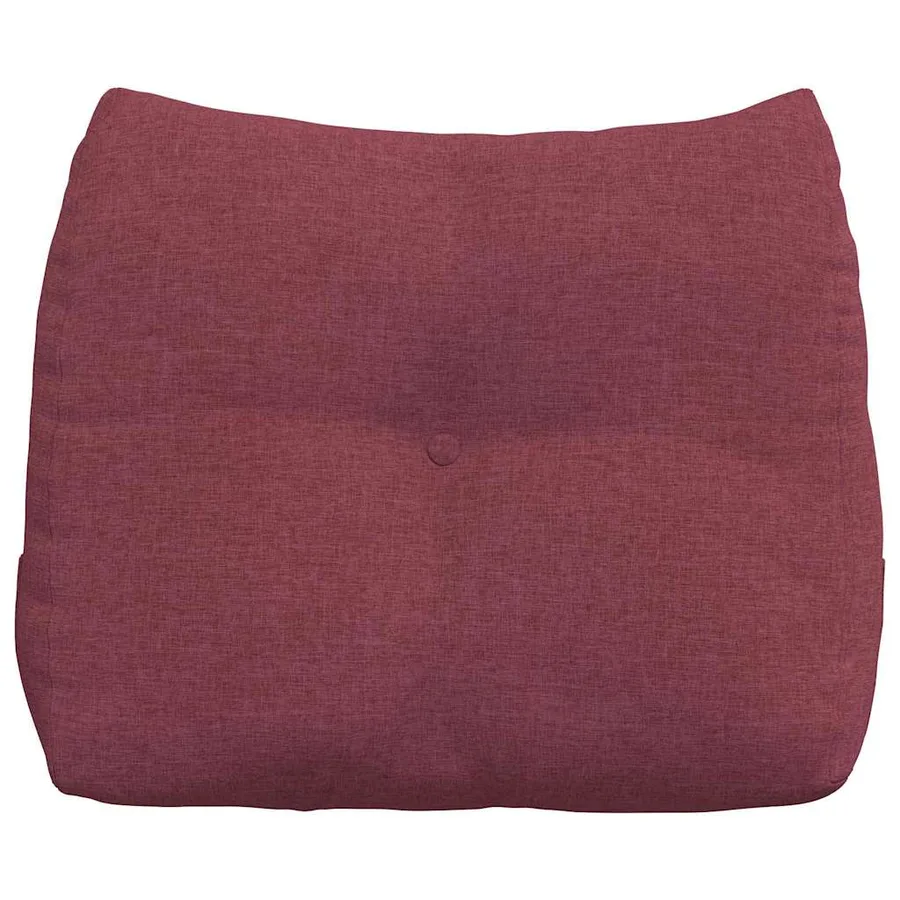 Coussin de Dos Bordeaux 60 x 24 x 50 cm tissu - 6