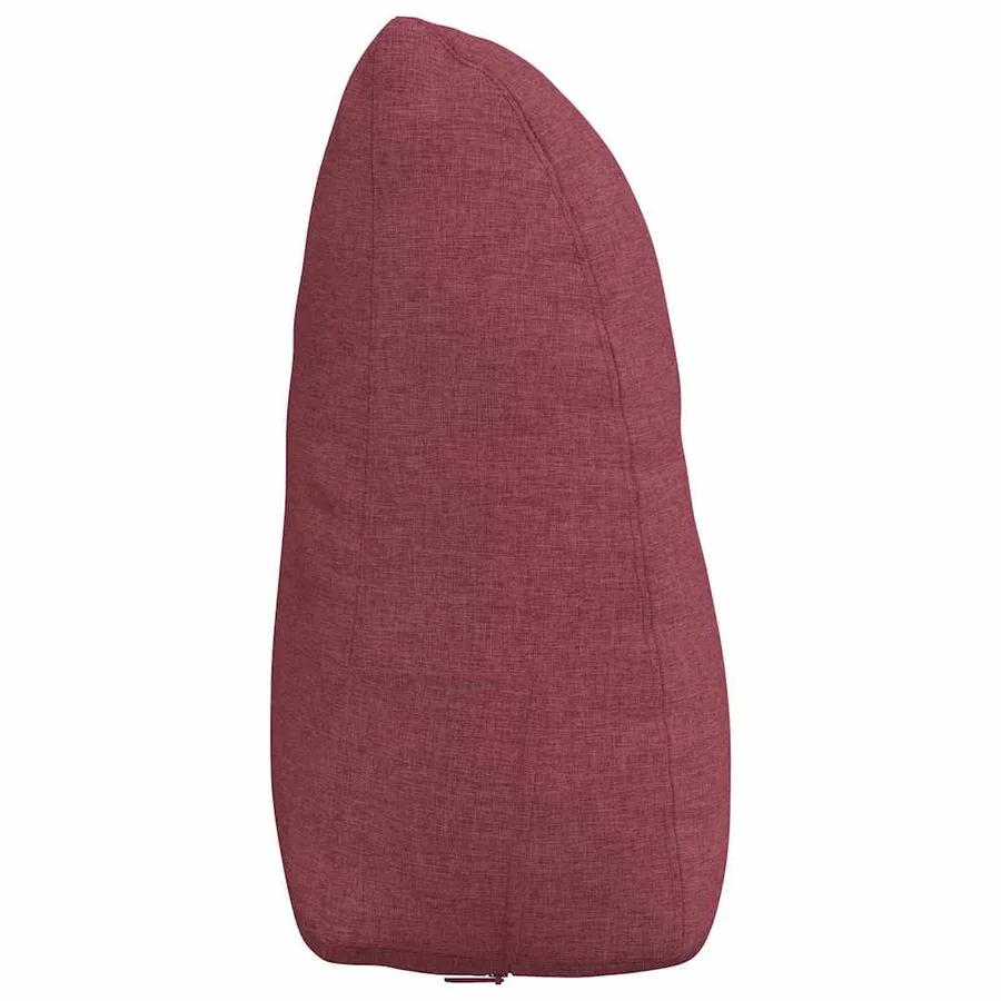 Coussin de Dos Bordeaux 60 x 24 x 50 cm tissu - 7