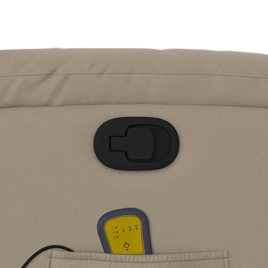 Fauteuil de massage inclinable Cappuccino Similicuir - 10