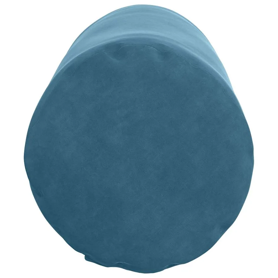 Coussins d'accent 2 pcs Bleu Ø 25 x 70 cm - 7