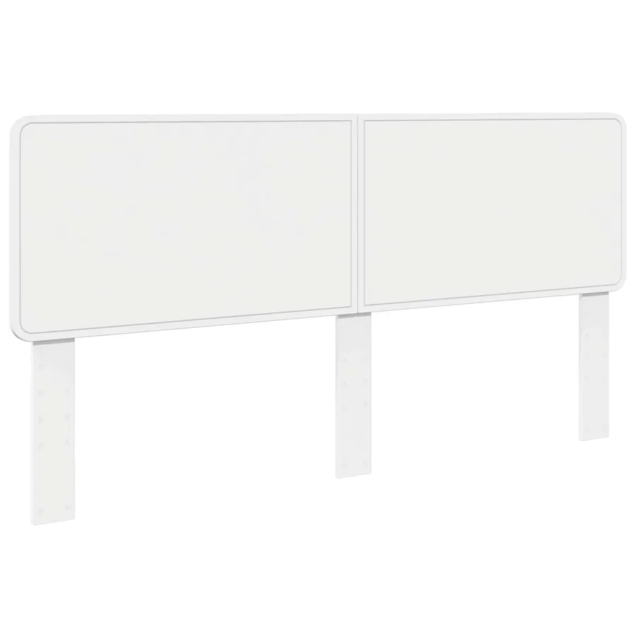 Tête de lit Blanc Bois d'ingénierie - 2