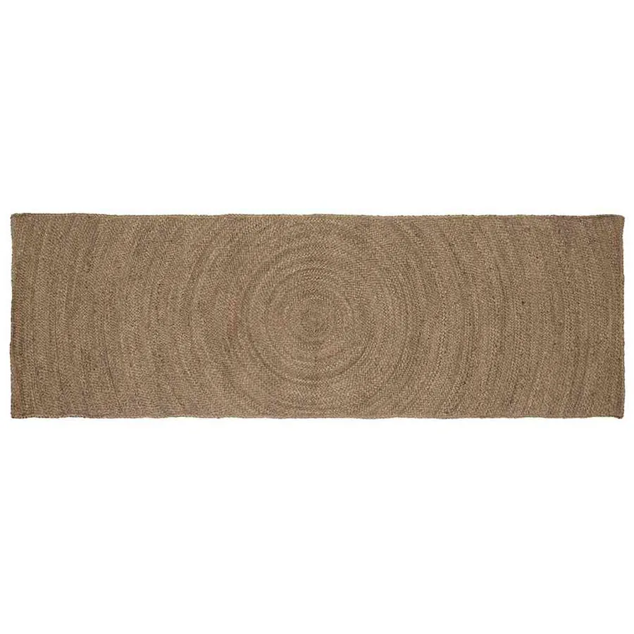 Tapis de surface Gris 80 x 200 cm Jute