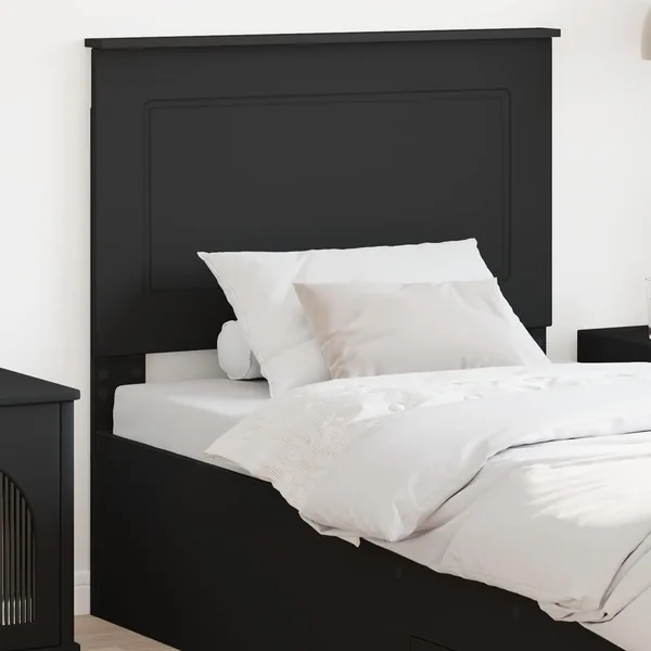 Tête de lit Chêne Noir 100 cm Bois d’ingénierie