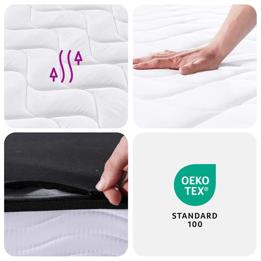 Matelas à ressorts bonnell moyen 120x200 cm - 9