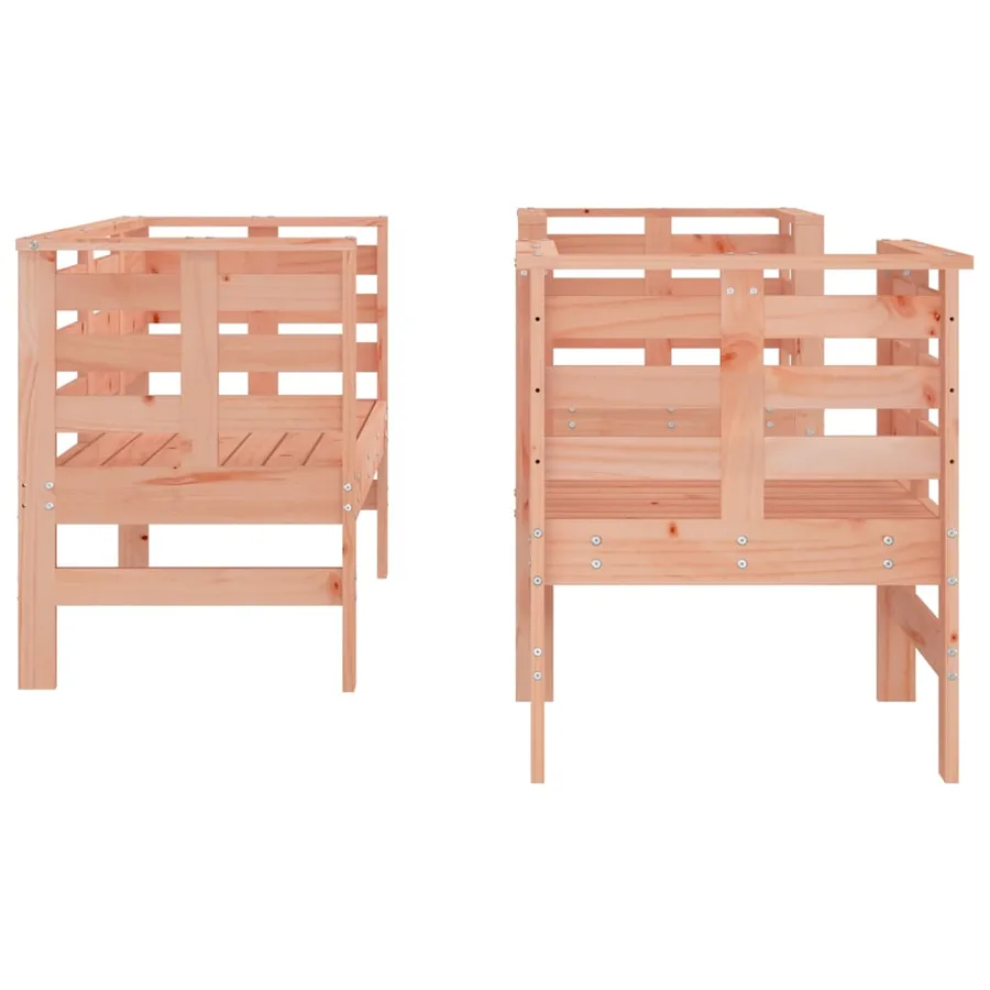 Salon de jardin 3 pcs bois massif douglas - 5