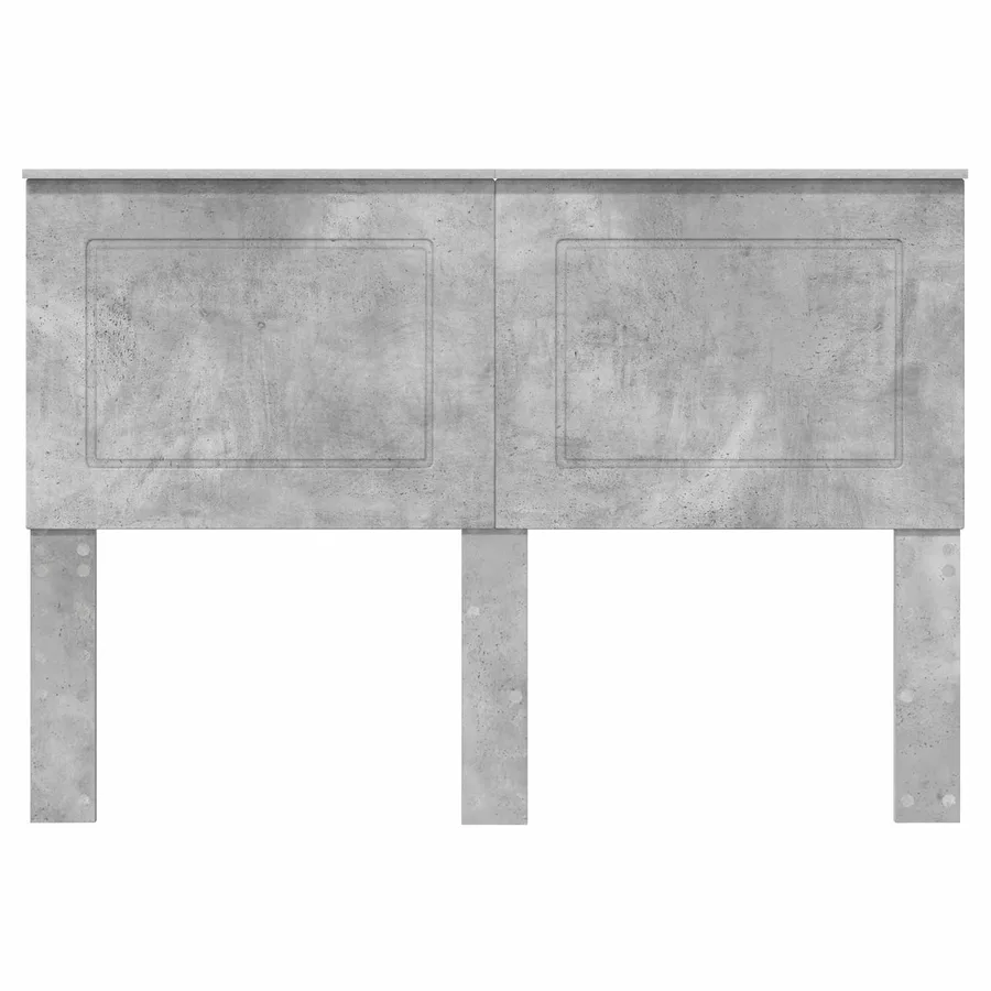 Tête de lit Gris Béton 100 cm Bois d’ingénierie - 4