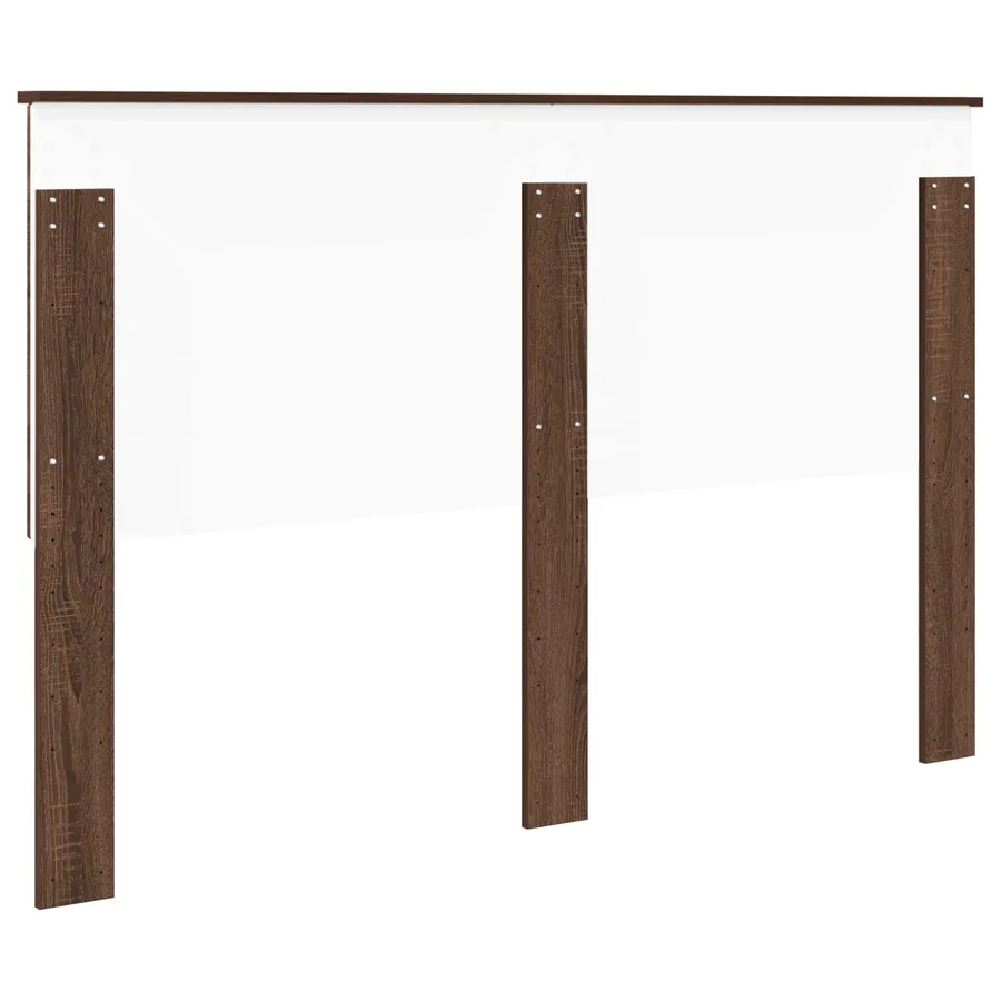 Tête de lit Chêne brun 160 cm Bois d'ingénierie - 6