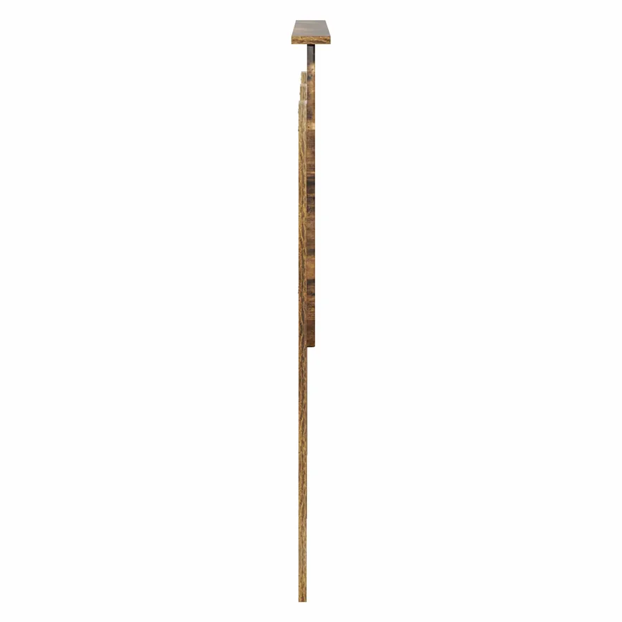 Tête de lit Chêne fumé 120 cm Bois d'ingénierie - 5
