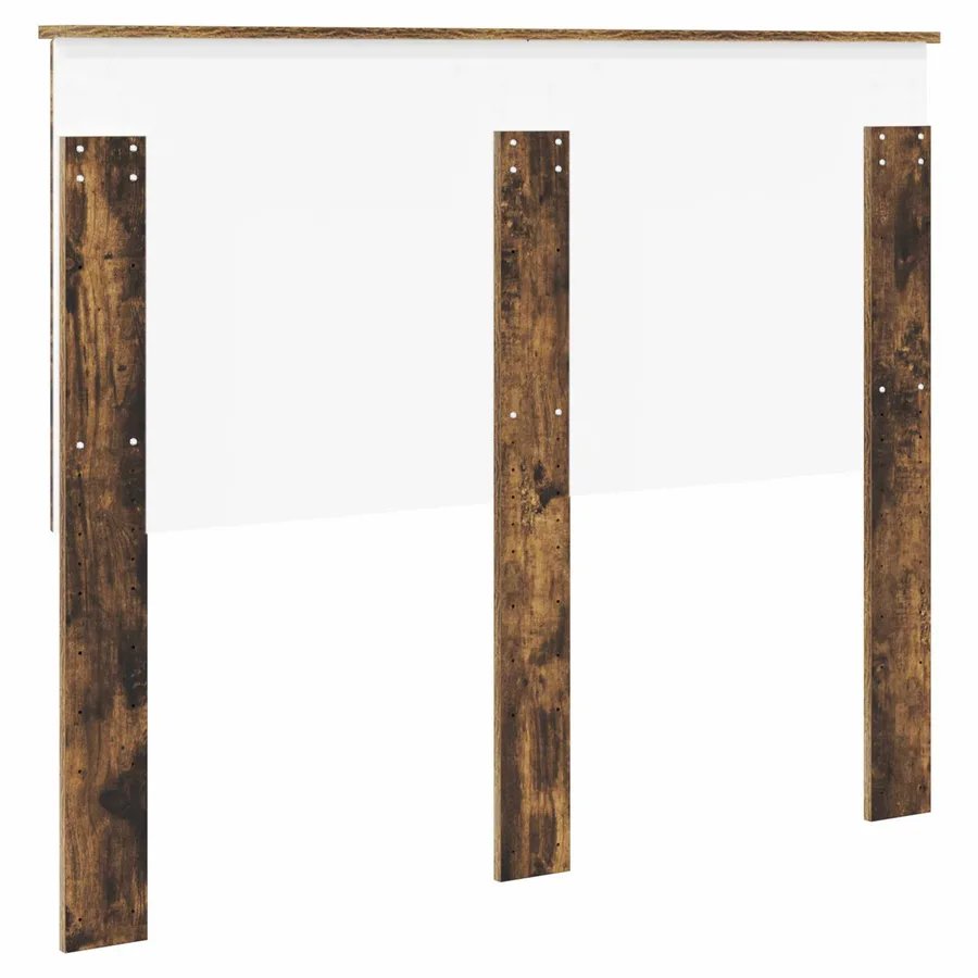 Tête de lit Chêne fumé 120 cm Bois d'ingénierie - 6