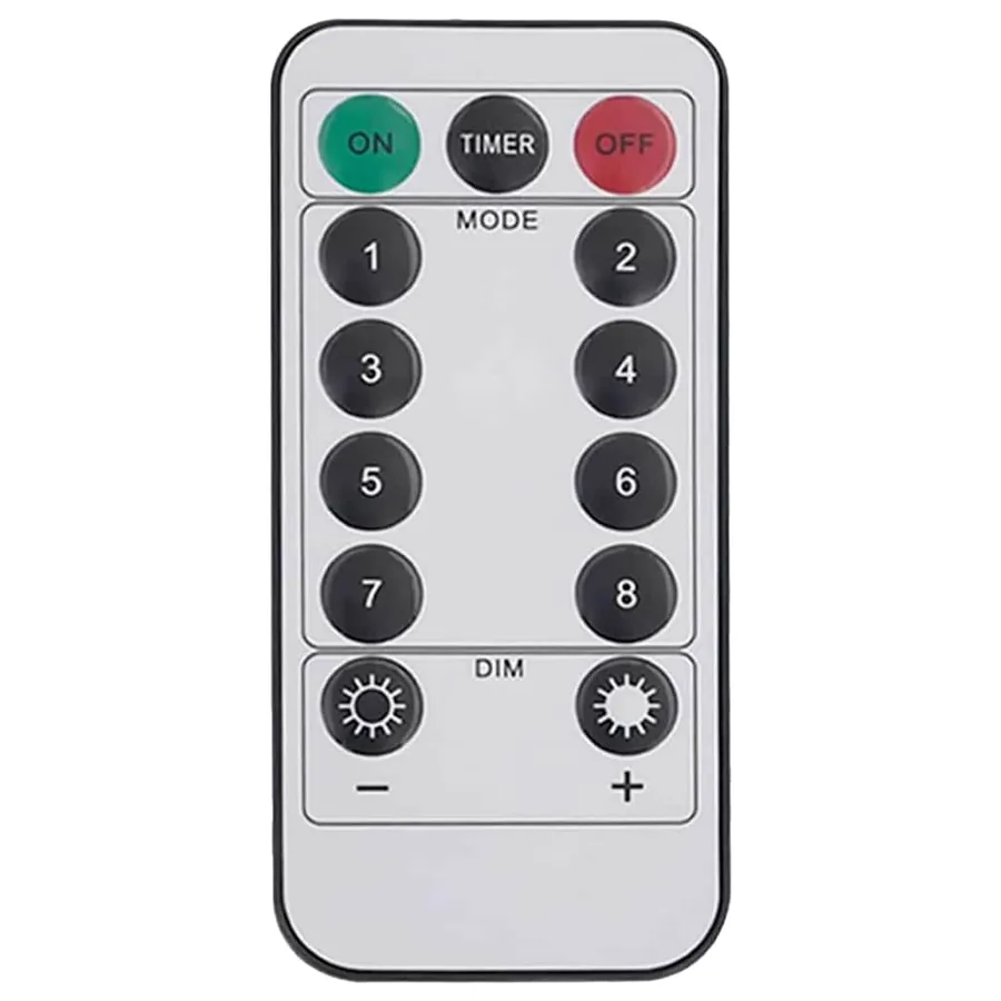 Lumière en corde avec 120 LED Blanc chaud 5 m PVC - 10