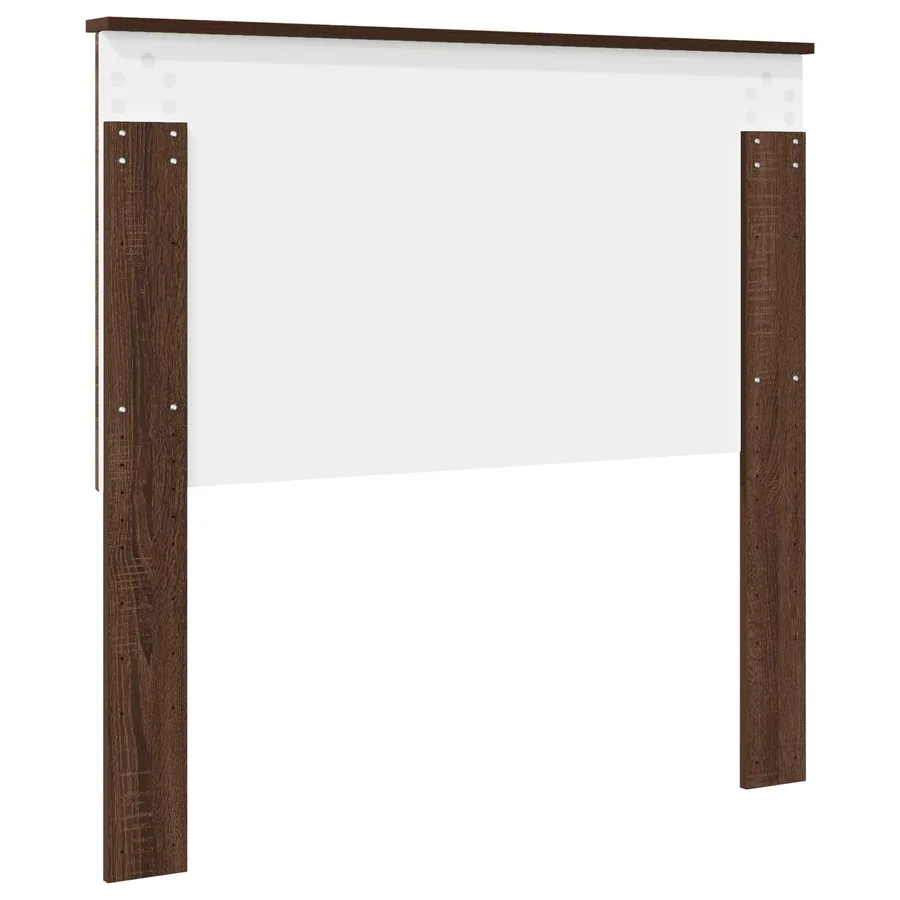 Tête de lit Chêne brun 100 cm Bois d'ingénierie - 6