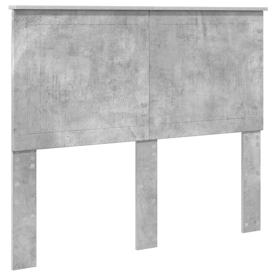 Cadre de lit Béton 120 x 190 cm Bois de pin massif - 6