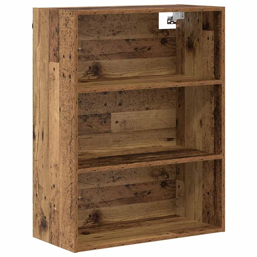 Haut Armoire 2 pcs Bois ancien Bois d'ingénierie - 5