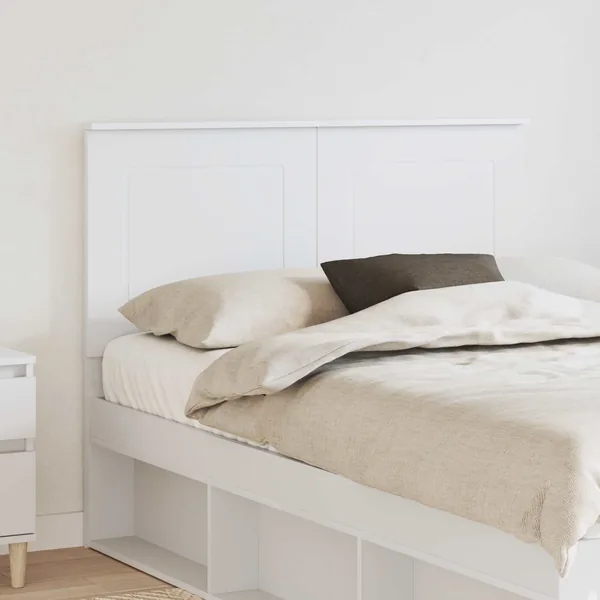 Tête de lit Blanc 100 cm Bois d’ingénierie