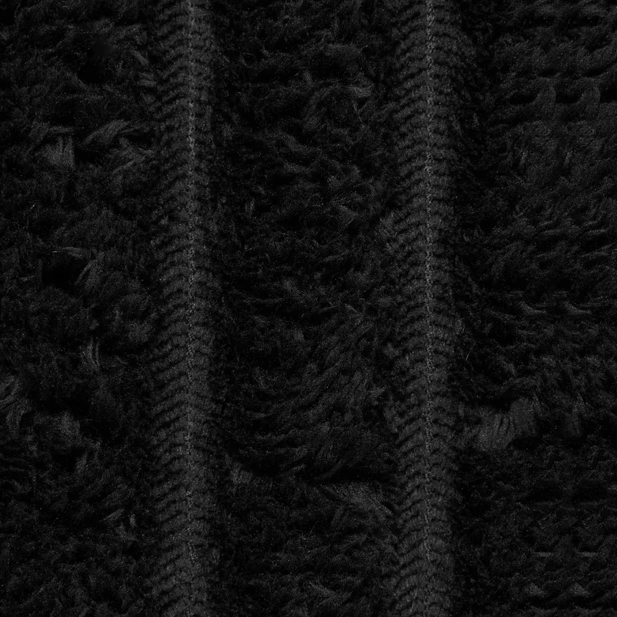 Couvertures à jeter 6 pcs Noir 150 x 130 cm Toison - 9