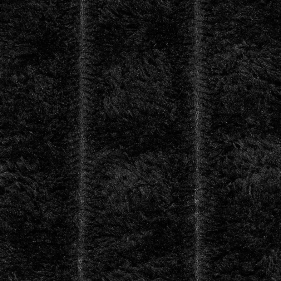 Couvertures à jeter 6 pcs Noir 150 x 130 cm Toison - 9