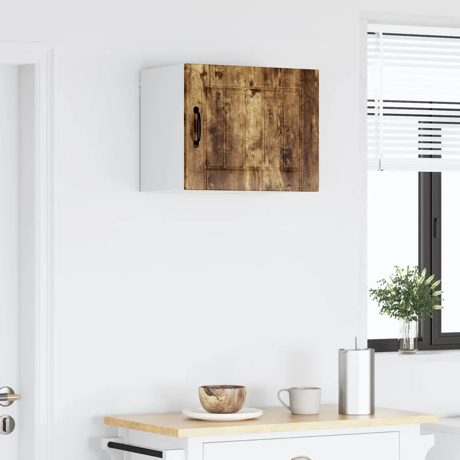 Meuble mural LUCCA Chêne fumé 50 x 31 x 40 cm Bois d'ingénierie - 4