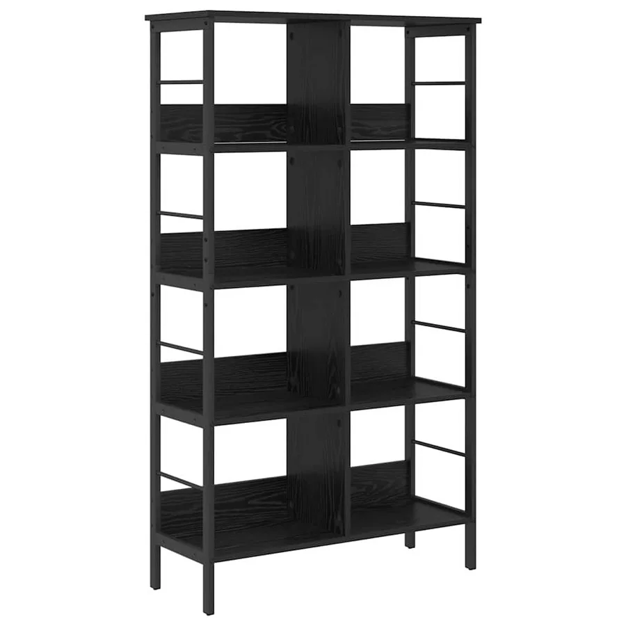 Étagère Chêne noir 82 x 32 x 144,5 cm Bois d'ingénierie - 2