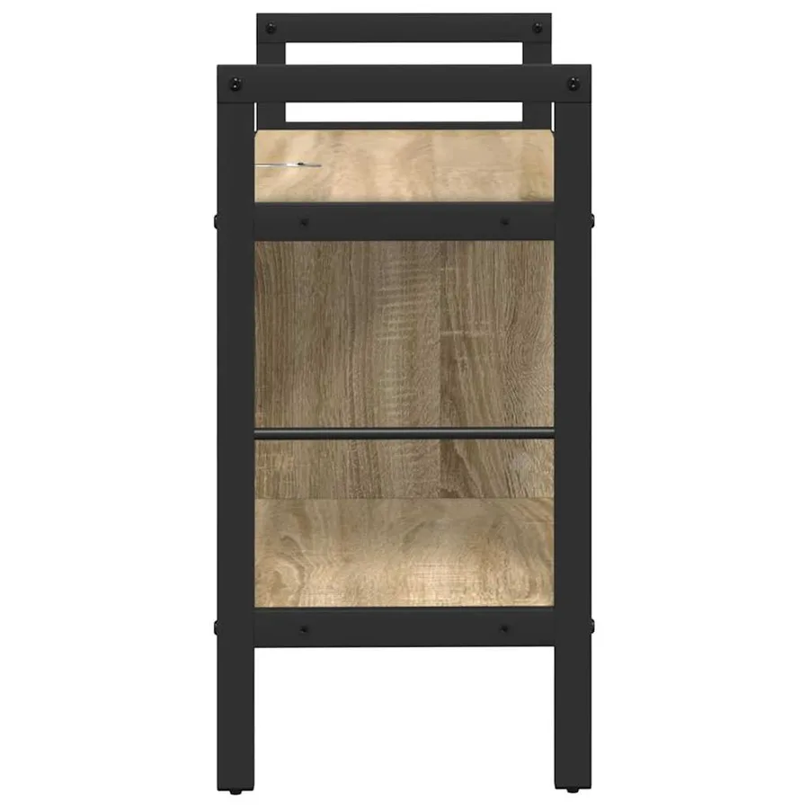 Étagère Chêne Sonoma 75 x 30 x 58,5 cm Bois d'ingénierie - 6