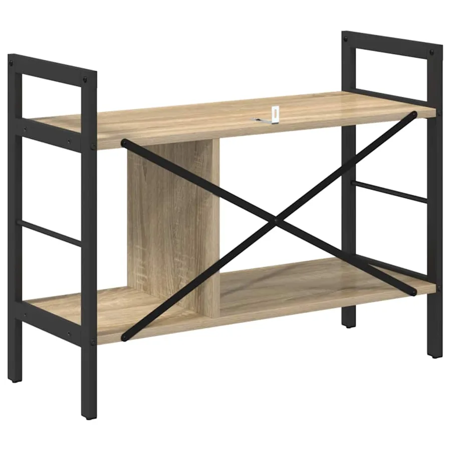 Étagère Chêne Sonoma 75 x 30 x 58,5 cm Bois d'ingénierie - 7