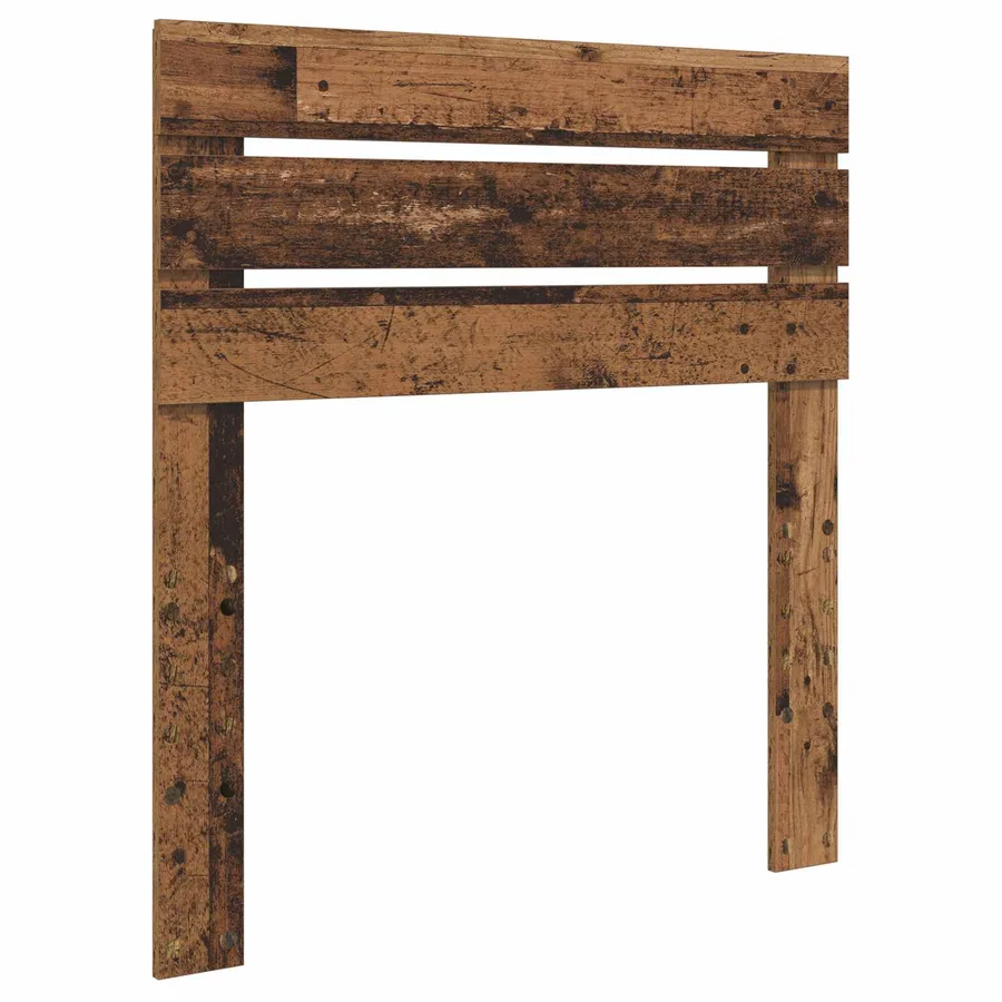 Cadre de lit Bois ancien 75 x 190 cm Pin massif - 6