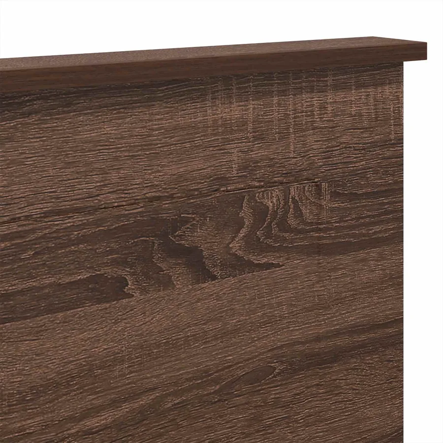 Tête de lit Chêne brun 100 cm Bois d’ingénierie - 7