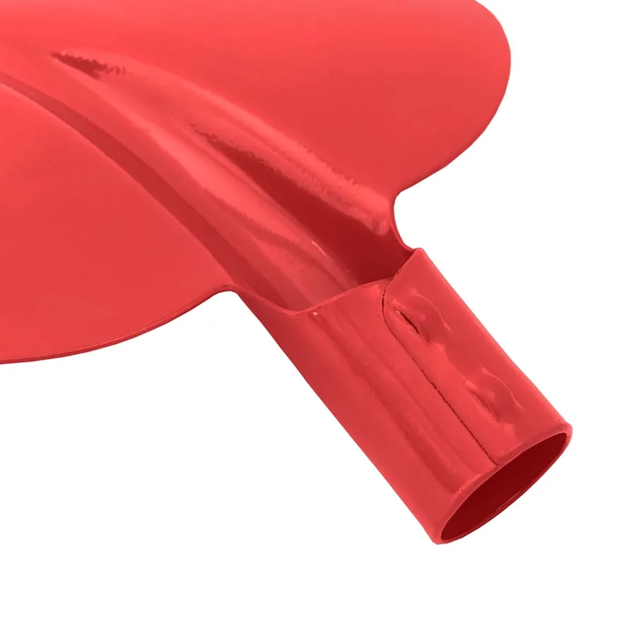 Tête de pelle Rouge 32 x 24,5 cm Acier enduit de poudre - 8