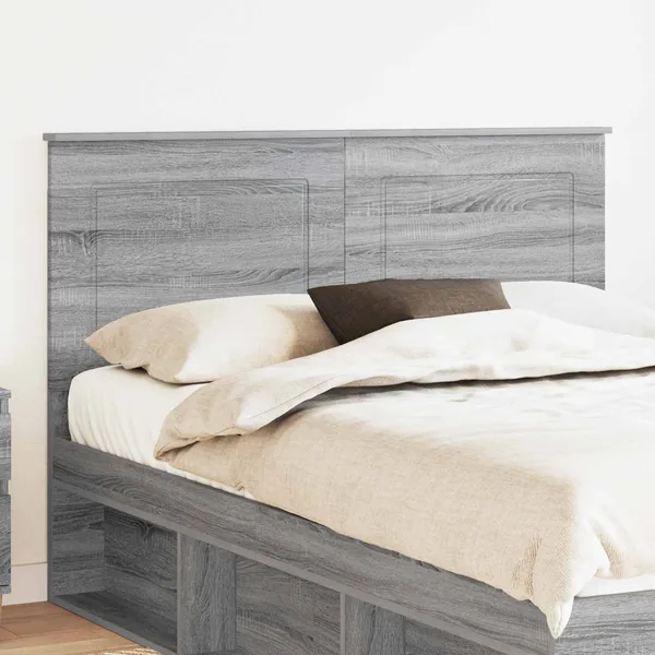 Tête de lit Gris Sonoma 100 cm Bois d’ingénierie
