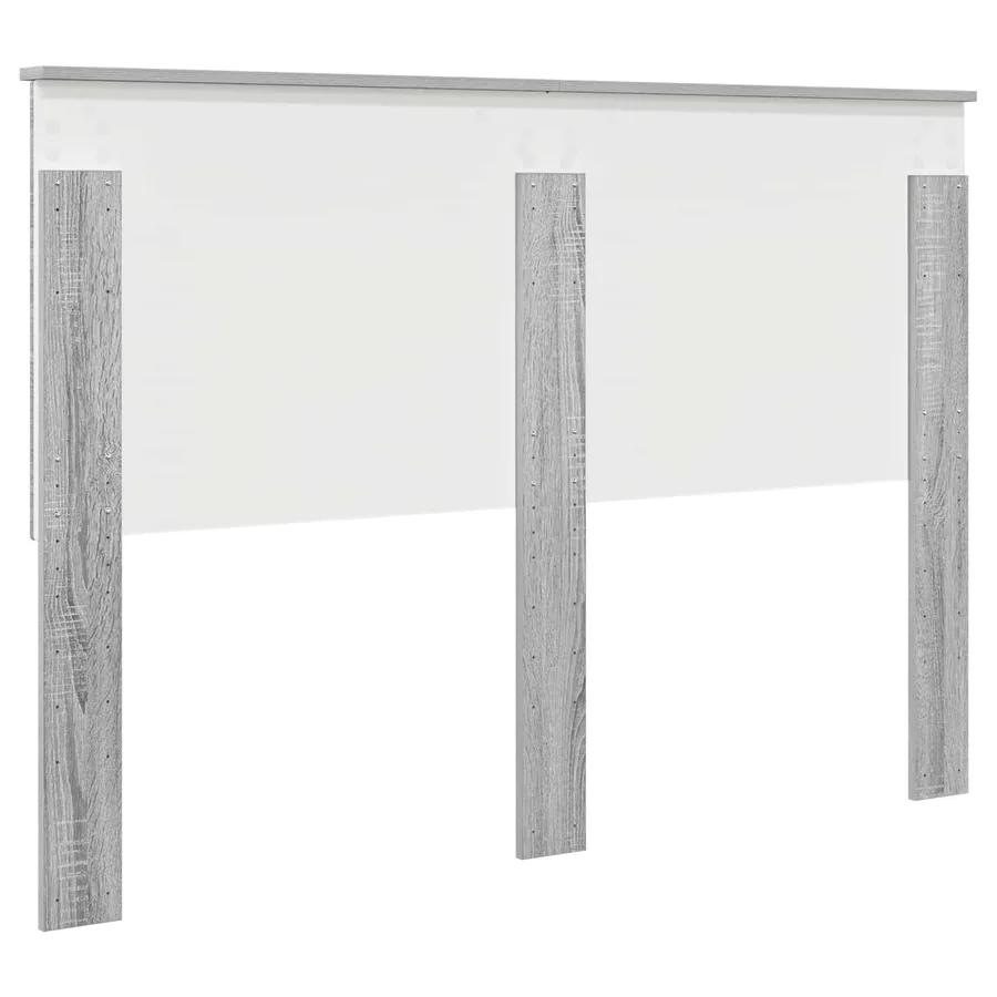 Tête de lit Gris Sonoma 100 cm Bois d’ingénierie - 6