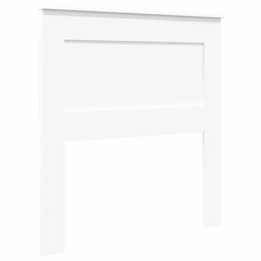 Lit de Rangement Blanc 75 x 190 cm Bois d'ingénierie - 7