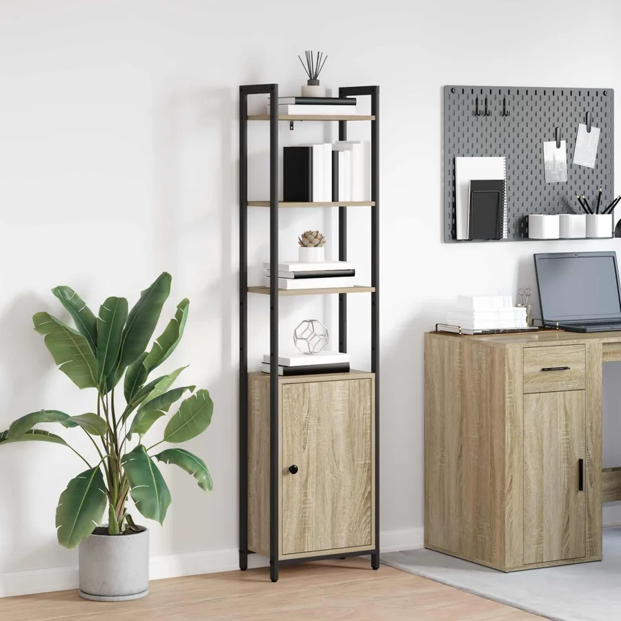 Bibliothèque Chêne Sonoma 40 x 24 x 161 cm Bois d'ingénierie