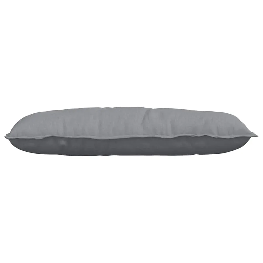 Coussin de Dos Gris clair 100 x 19 x 50 cm tissu - 5