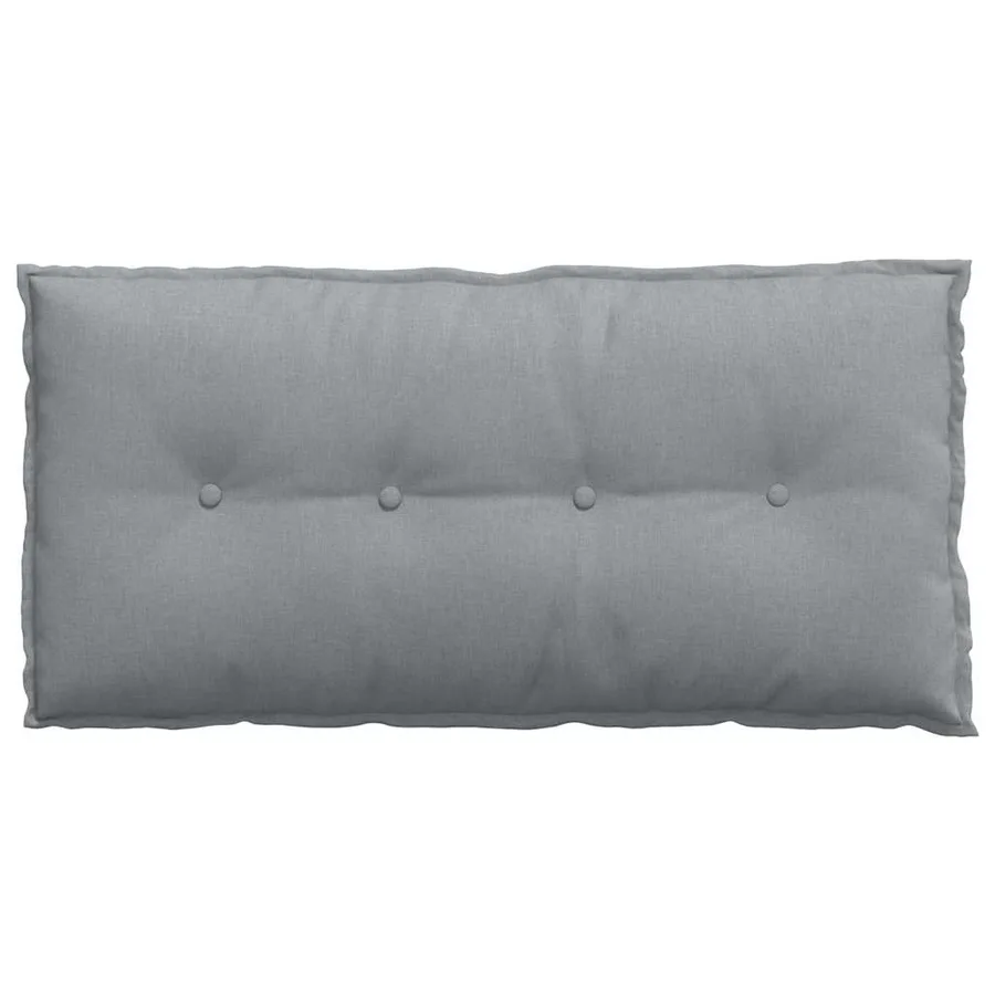 Coussin de Dos Gris clair 100 x 19 x 50 cm tissu - 6