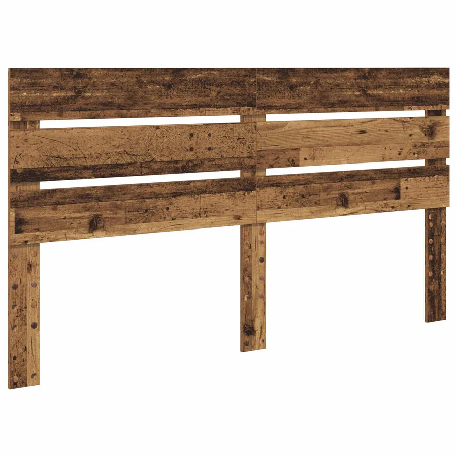 Tête de lit Bois ancien Bois d'ingénierie - 2