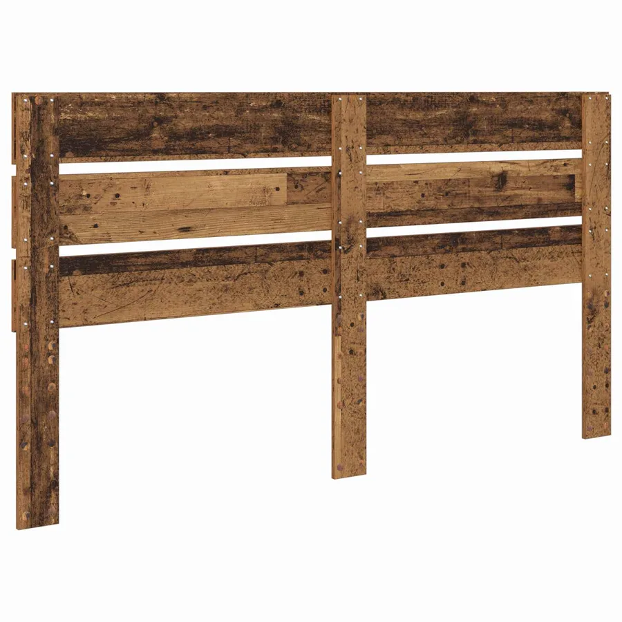 Tête de lit Bois ancien Bois d'ingénierie - 6
