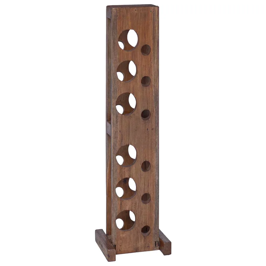 Étagère Marron 20 x 25 x 100 cm Bois de Mahogany Massif - 7