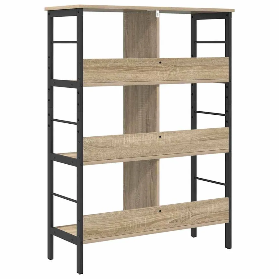 Étagère Chêne Sonoma 82 x 32 x 112 cm Bois d'ingénierie - 7