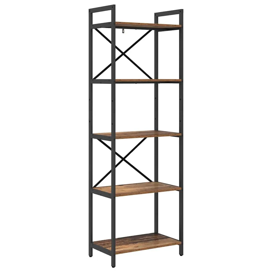 Étagère Bois Ancien 56 x 34 x 171 cm Bois d'ingénierie - 2