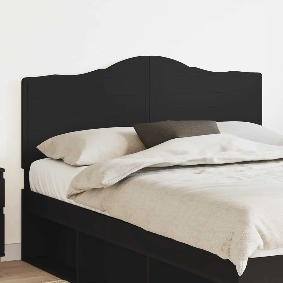 Tête de lit Chêne noir Bois d'ingénierie
