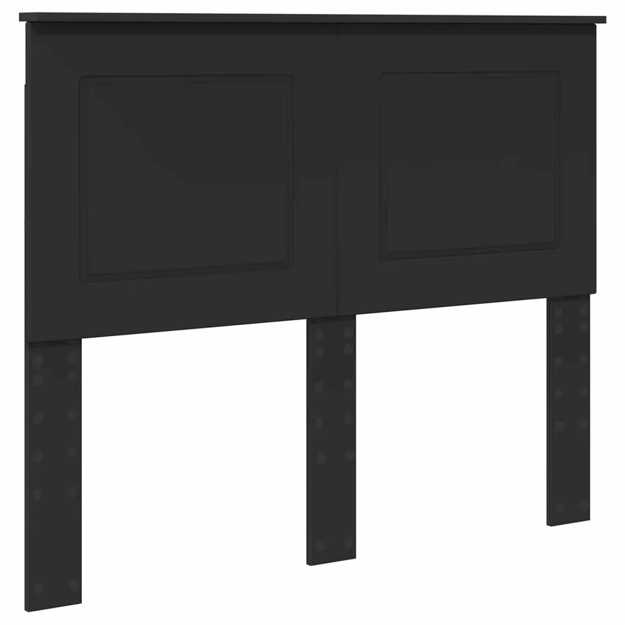 Tête de lit Chêne Noir 100 cm Bois d’ingénierie - 2