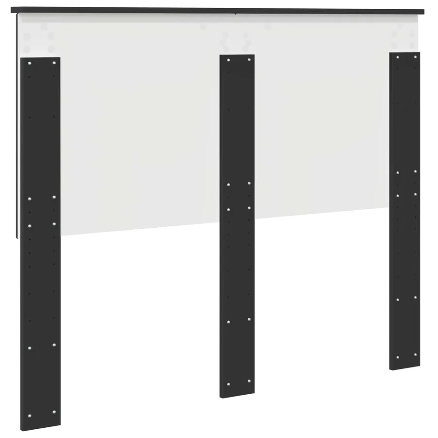 Tête de lit Chêne Noir 100 cm Bois d’ingénierie - 6