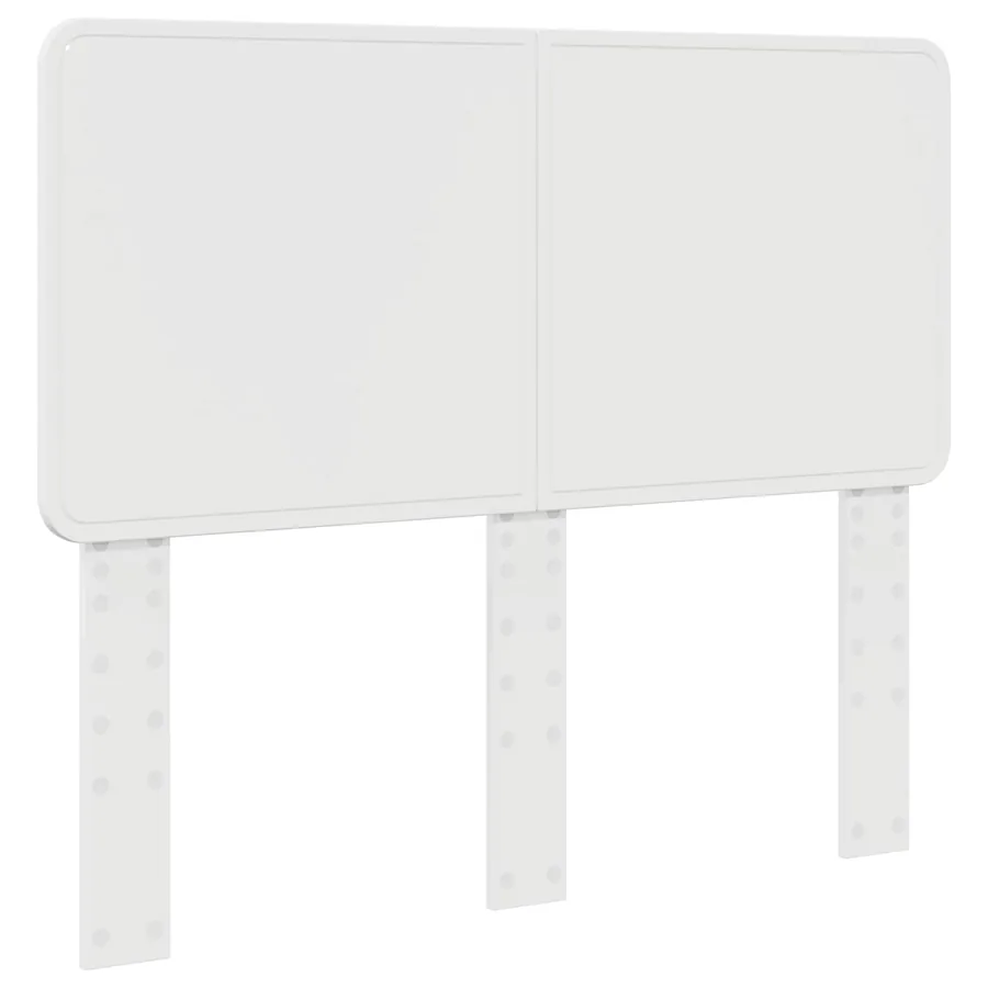 Cadre de lit Blanc 120 x 200 cm Bois de pin massif - 6
